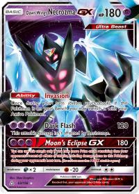 pokemon sm ultra prism dawn wings necrozma gx 63 156