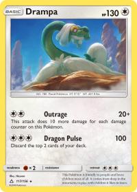 pokemon sm ultra prism drampa 117 156 rh