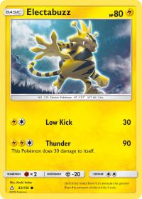 pokemon sm ultra prism electabuzz 43 156 rh