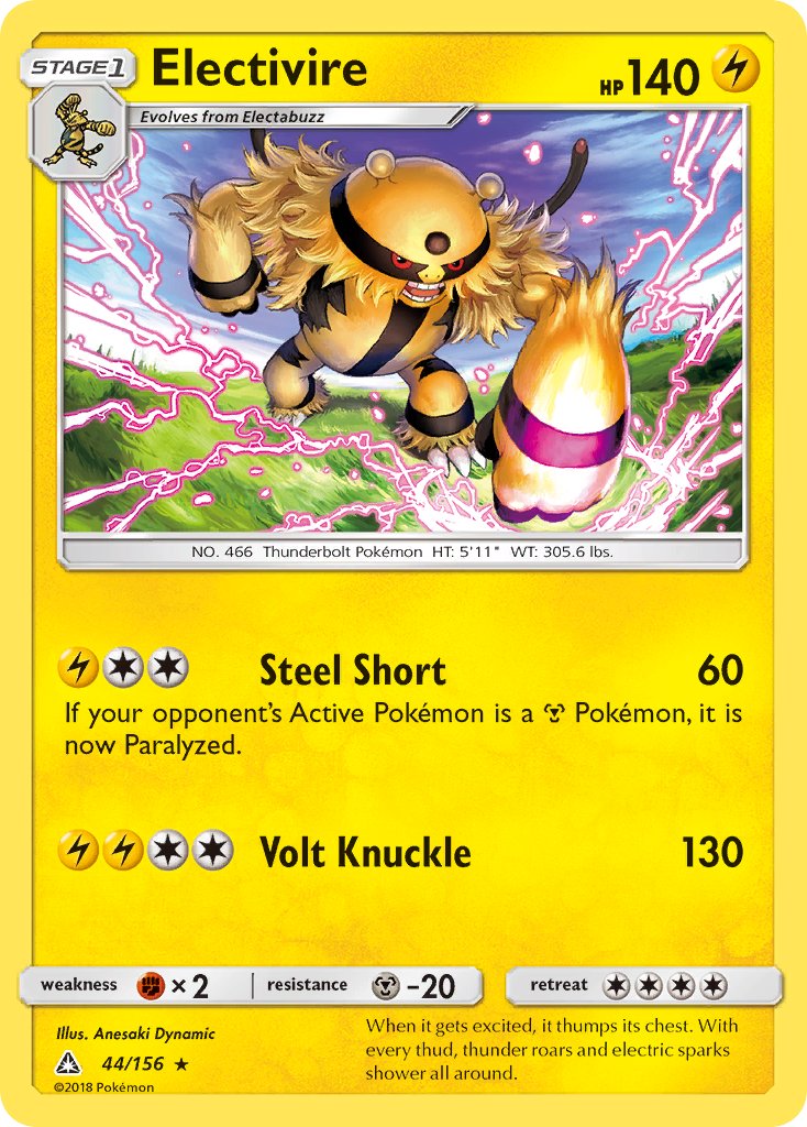 Electivire 44-156 (RH)