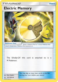 pokemon sm ultra prism electric memory 121 156