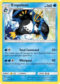 pokemon sm ultra prism empoleon 34 156