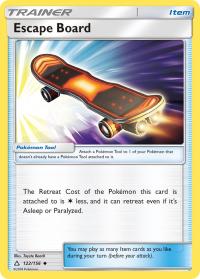 pokemon sm ultra prism escape board 122 156