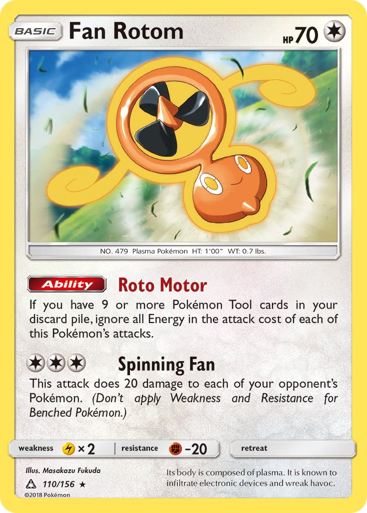 Fan Rotom 110-156