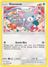 pokemon sm ultra prism glameow 108 156 rh