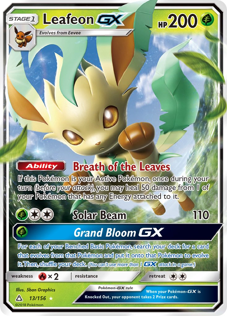 Leafeon GX 13-156