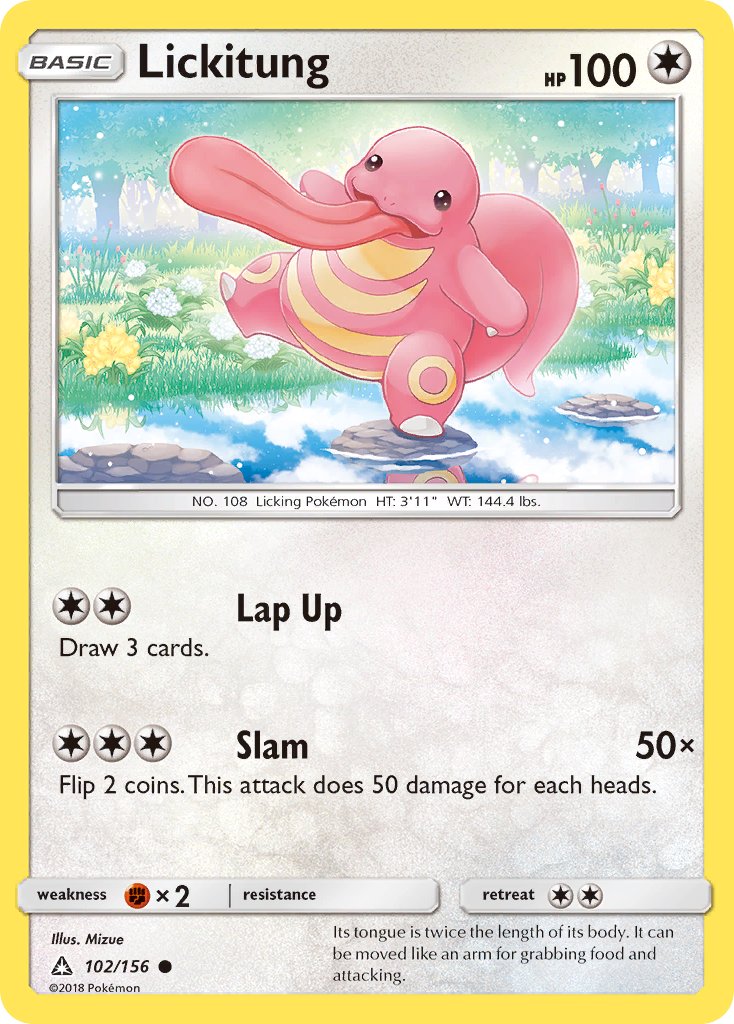 Lickitung 102-156 (RH)