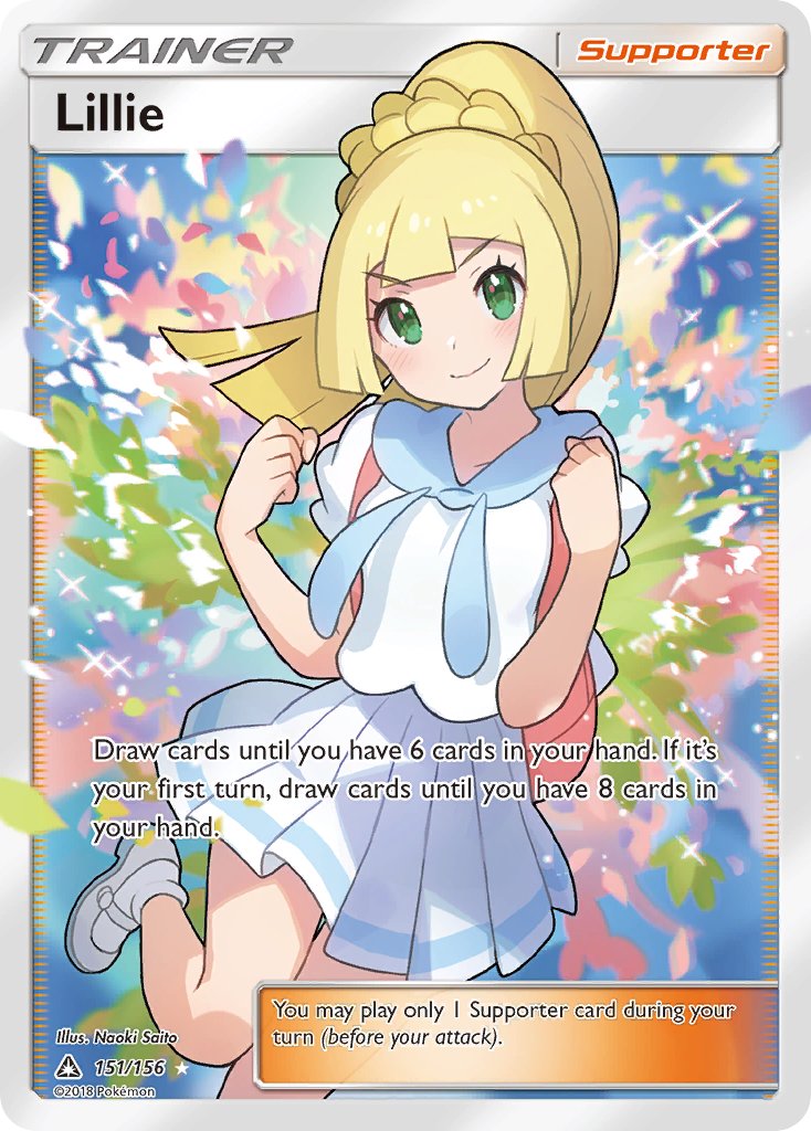 Lillie 151-156 FULL ART