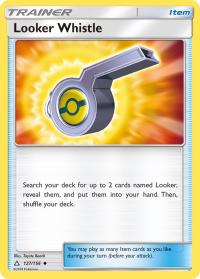 pokemon sm ultra prism looker whistle 127 156