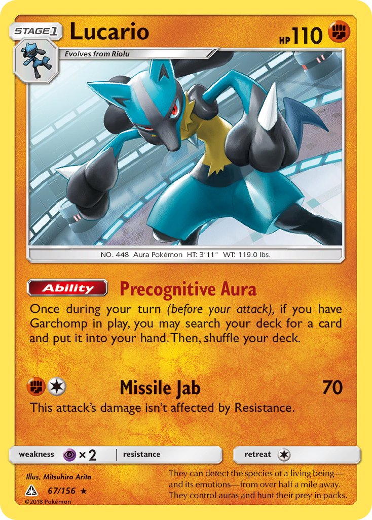 Lucario 67-156 (RH)