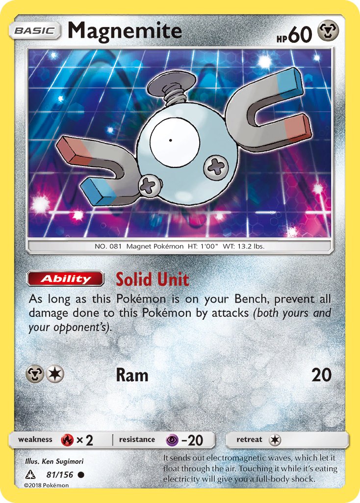 Magnemite 81-156 (RH)