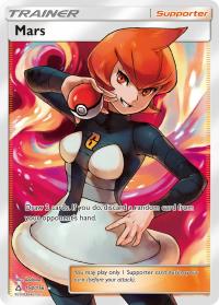 pokemon sm ultra prism mars 154 156 full art