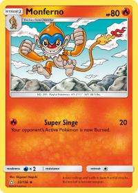 pokemon sm ultra prism monferno 22 156 rh