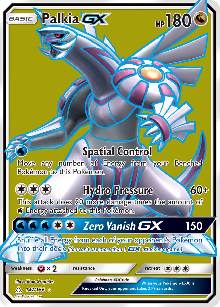 Palkia GX 147-156 FULL ART