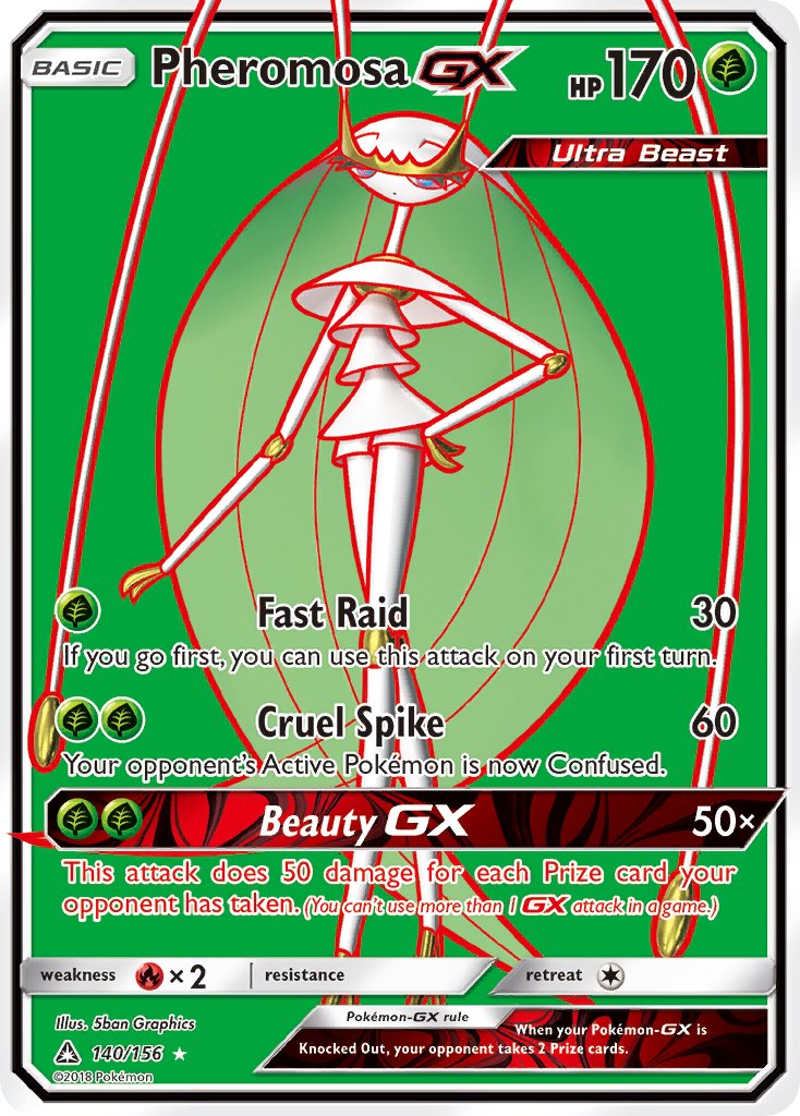 Pheromosa GX 140-156 FULL ART