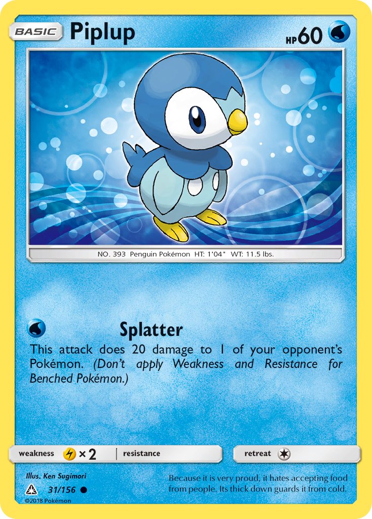 Piplup 31-156 (RH)