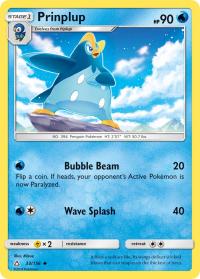 pokemon sm ultra prism prinplup 33 156 rh