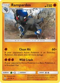 pokemon sm ultra prism rampardos 65 156 rh