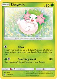 pokemon sm ultra prism shaymin 15 156