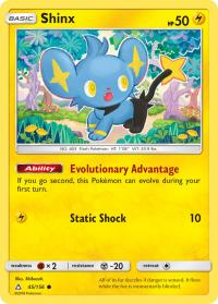 pokemon sm ultra prism shinx 45 156 rh