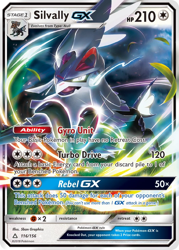 Silvally GX 116-156