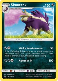 pokemon sm ultra prism skuntank 76 156 rh