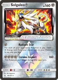 pokemon sm ultra prism solgaleo 89 156 prism