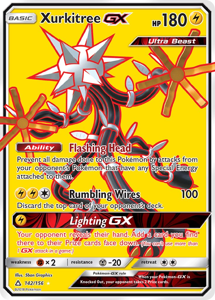 Xurkitree GX 142-156 FULL ART