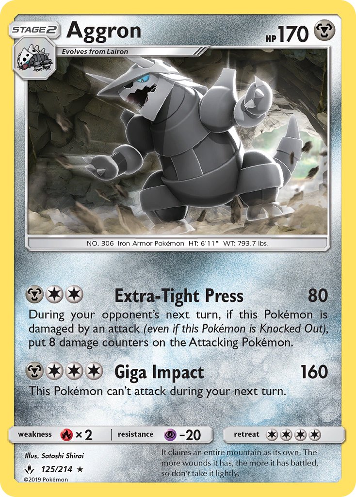 Aggron 125-214 (RH)