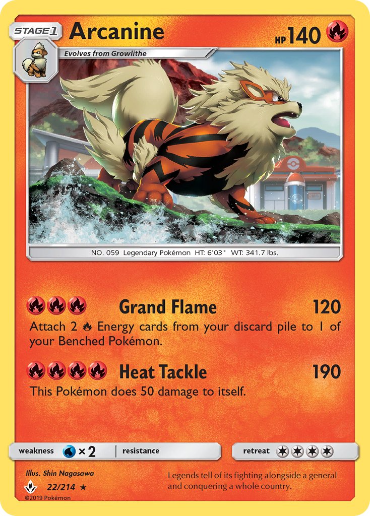 Arcanine 22-214 (RH)