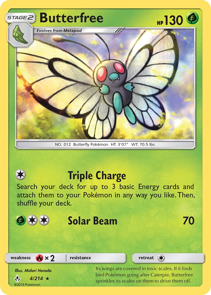 Butterfree 4-214