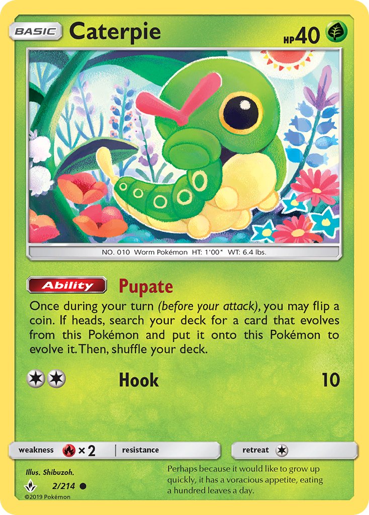 Caterpie 2-214 (RH)