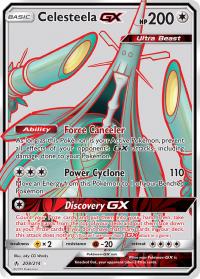 pokemon sm unbroken bonds celesteela gx 208 214 full art