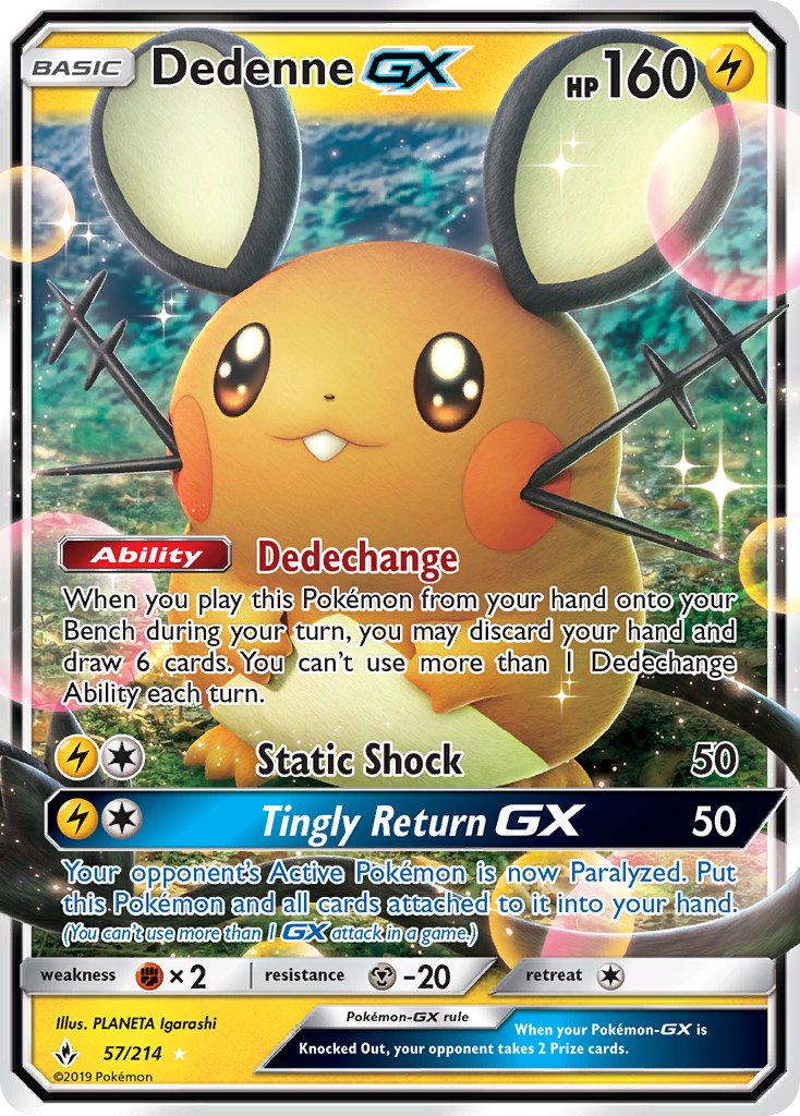 Dedenne GX 57-214