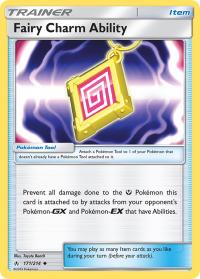 pokemon sm unbroken bonds fairy charm ability 171 214 rh