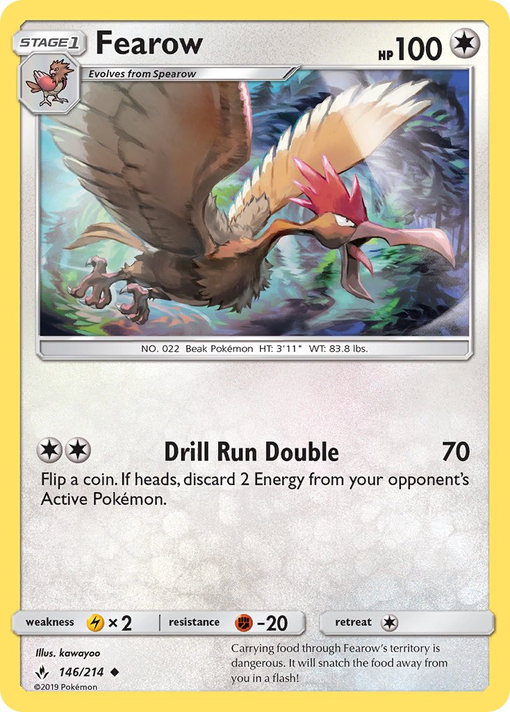 Fearow 146-214 (RH)