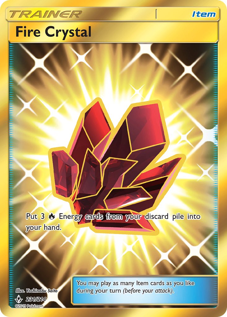 Fire Crystal 231-214 - SECRET RARE