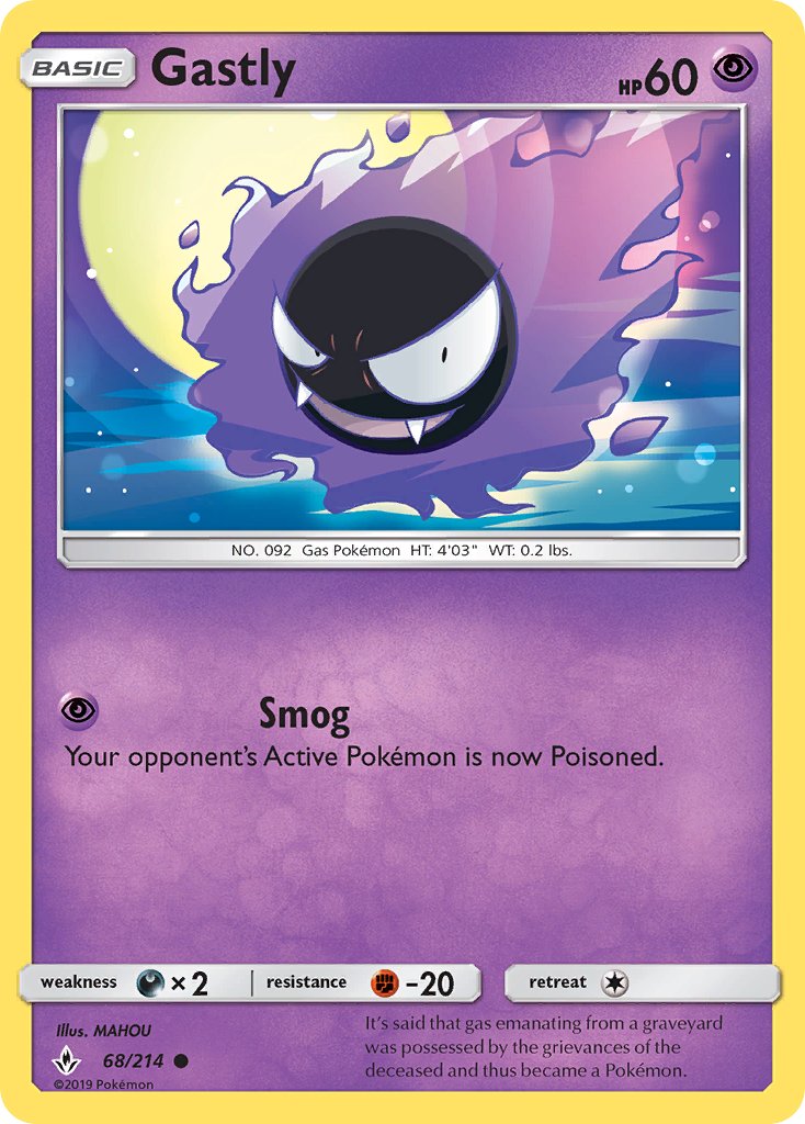 Gastly 68-214 (RH)