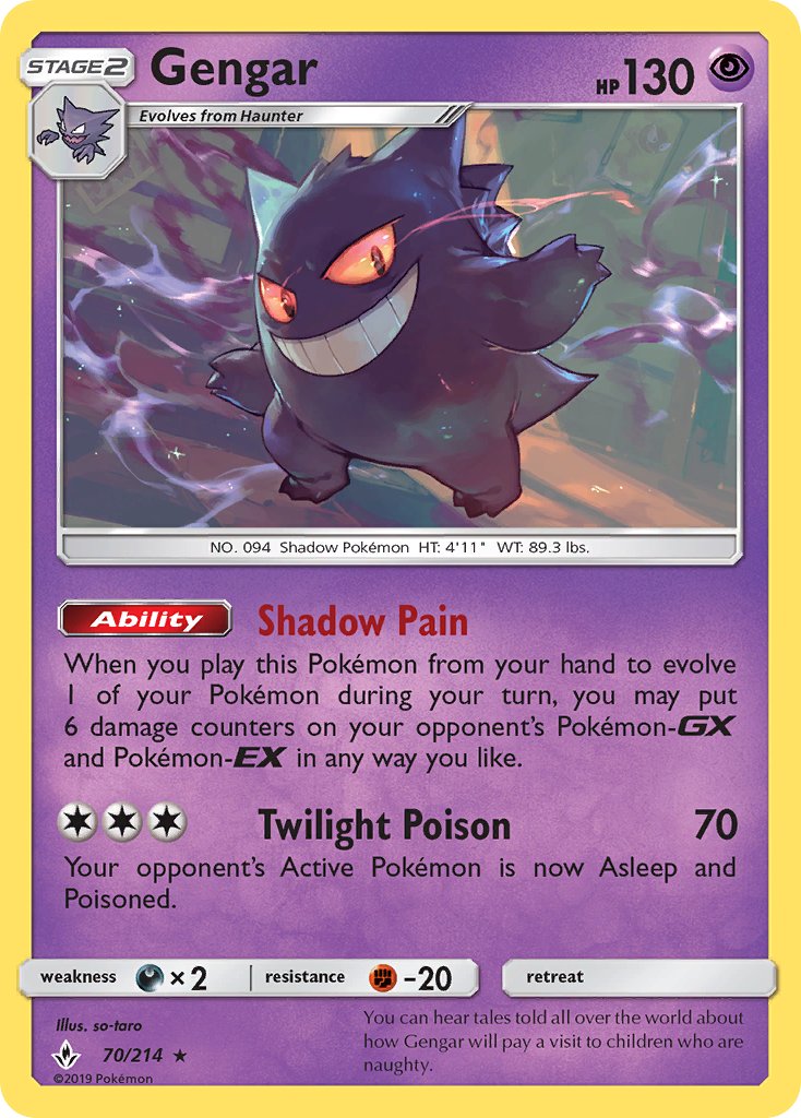 Gengar 70-214 (RH)