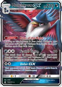 pokemon sm unbroken bonds honchkrow gx 109 214