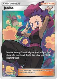 pokemon sm unbroken bonds janine 210 214 full art