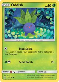 pokemon sm unbroken bonds oddish 5 214 rh