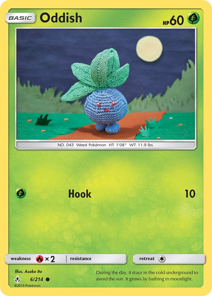 Oddish 6-214 (RH)