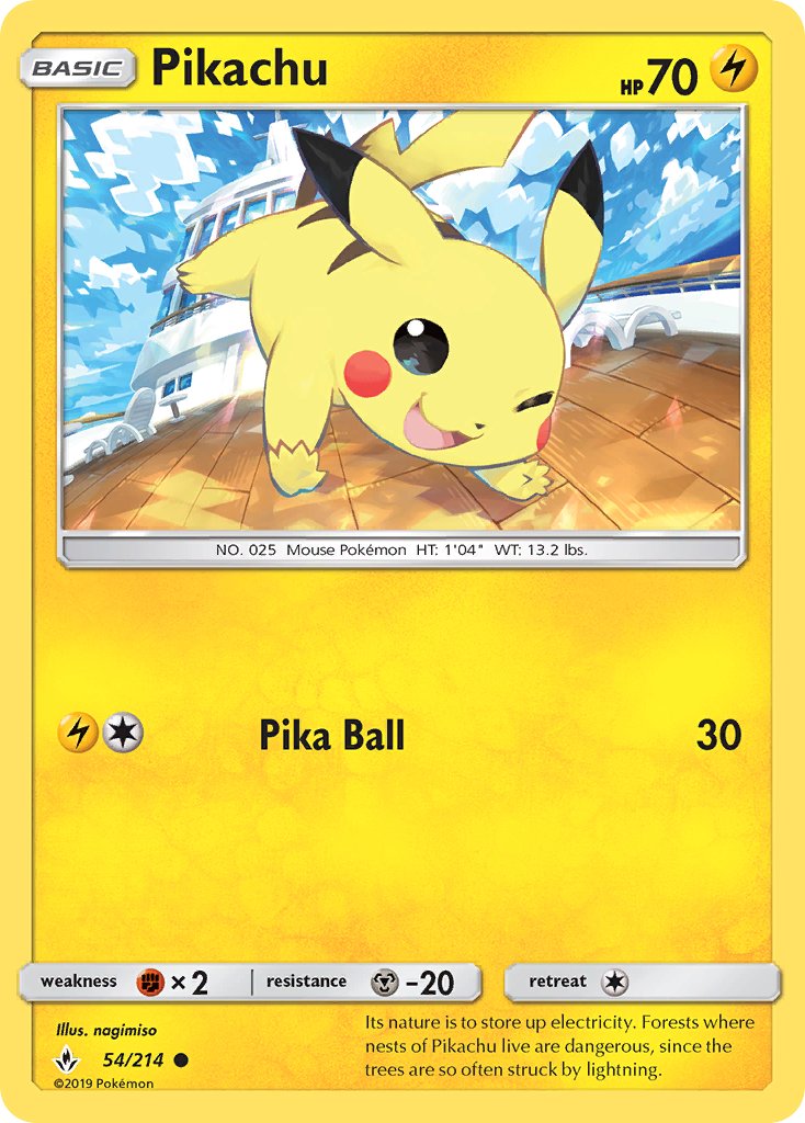 Pikachu 54-214 (RH)