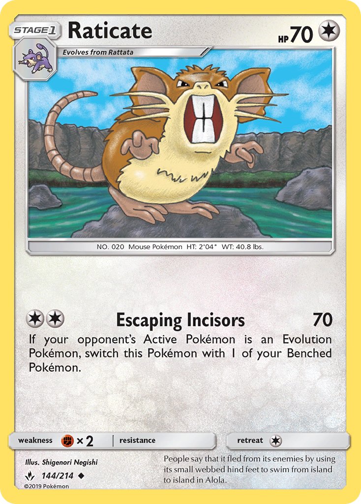 Raticate 144-214 (RH)