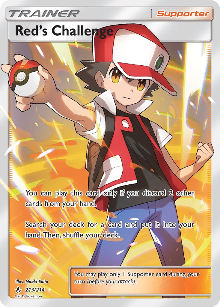 Red's Challenge 213-214 - FULL ART 