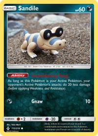 pokemon sm unbroken bonds sandile 113 214 rh