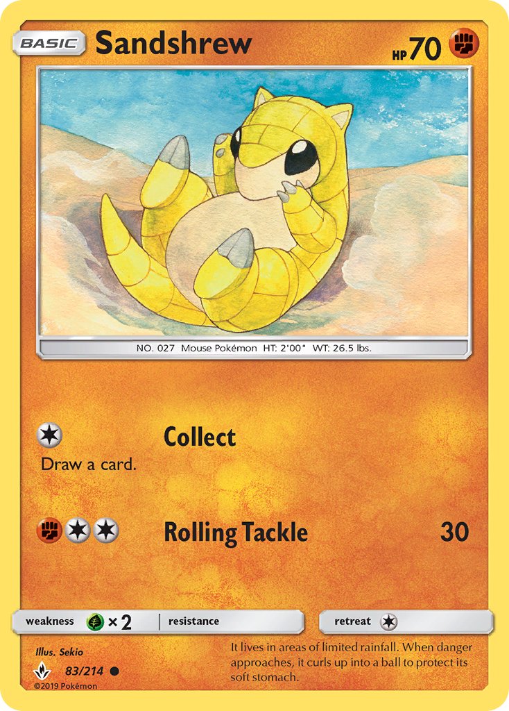 Sandshrew 83-214 (RH)