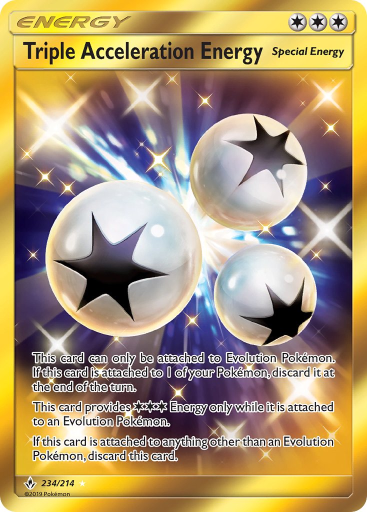 Triple Acceleration Energy 234-214 - SECRET RARE