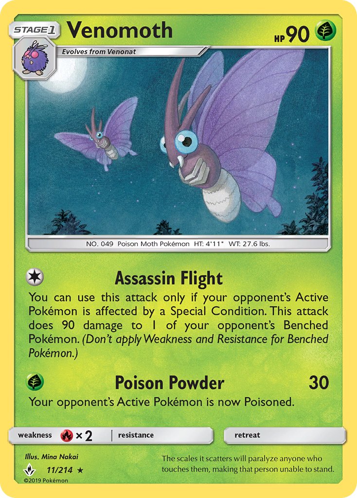 Venomoth 11-214 (RH)